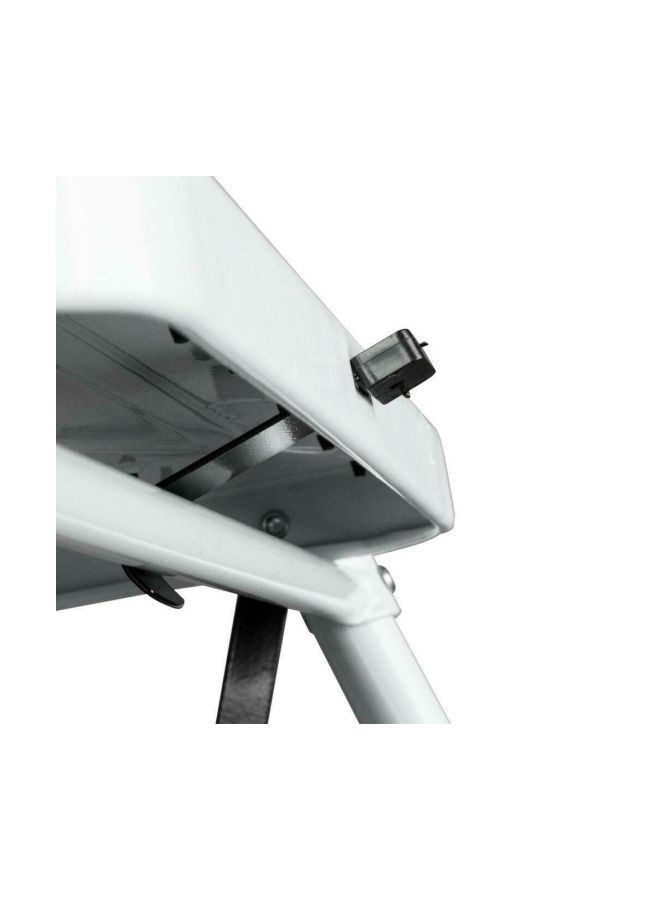 BITA Classic 2 Step Stainless Steel Ladder White/Black 18x23x19inch - Image 4