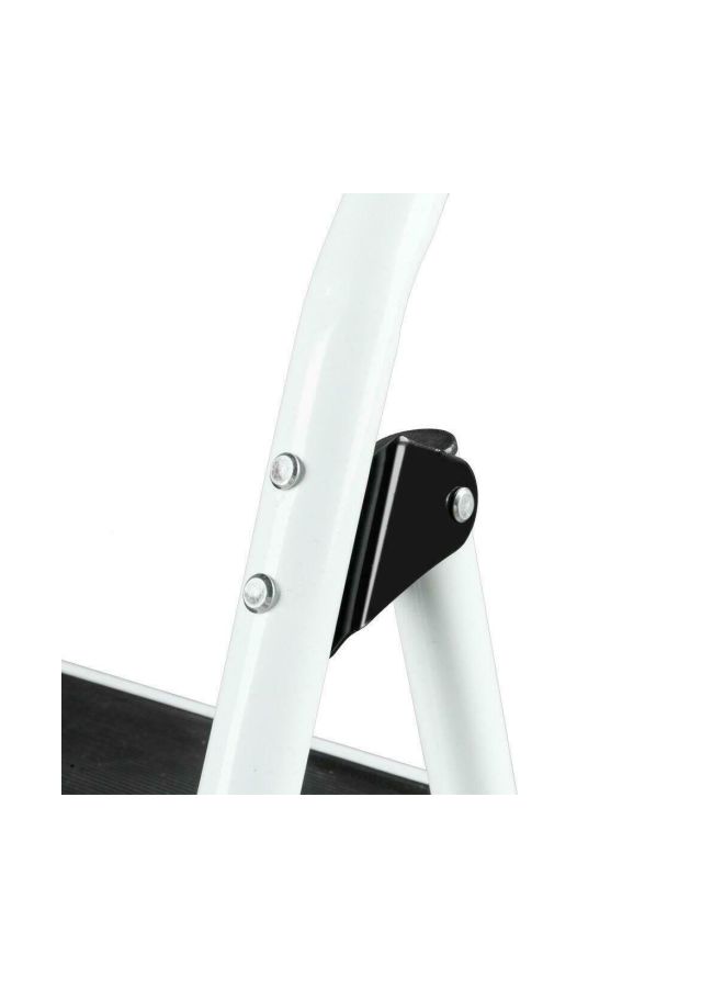 BITA Classic 2 Step Stainless Steel Ladder White/Black 18x23x19inch - Image 3