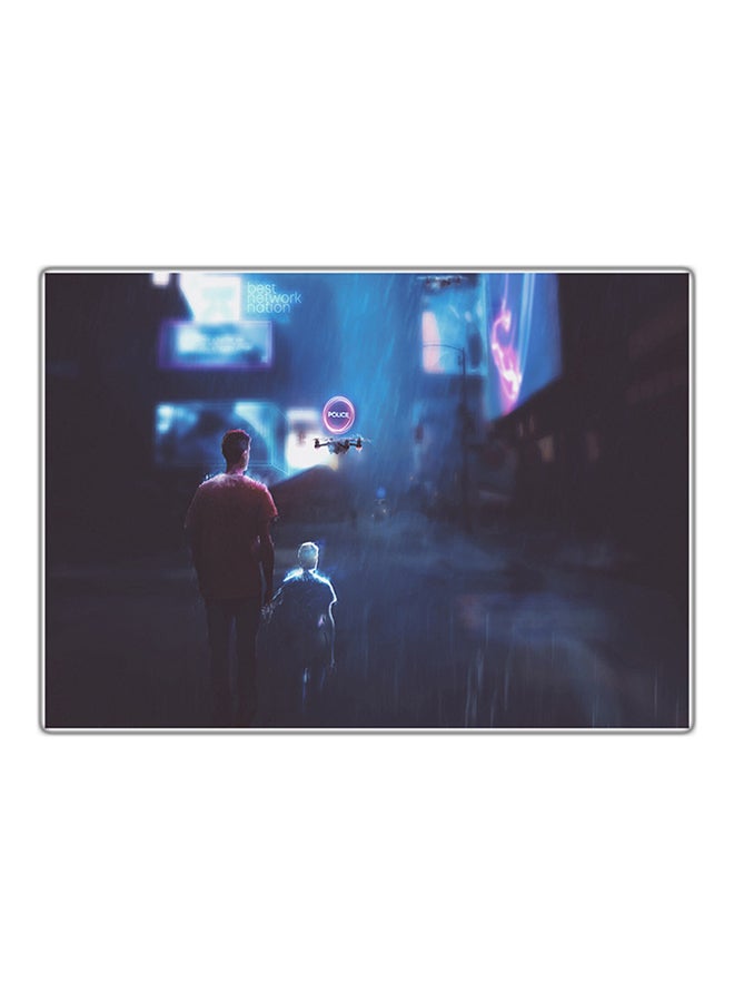 Fast Print Decorative Printed Tableau Multicolour