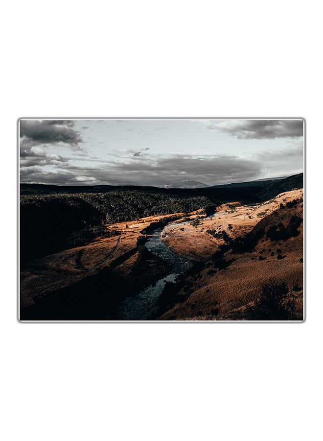 Fast Print Decorative Printed Tableau Painting Multicolour 14.8x10.5cm