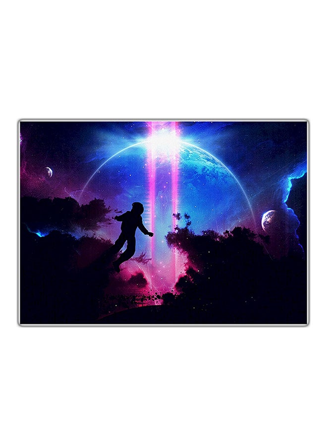 لوحة فنية مطبوعة للزينة متعدد الألوان 14.8x10.5سم