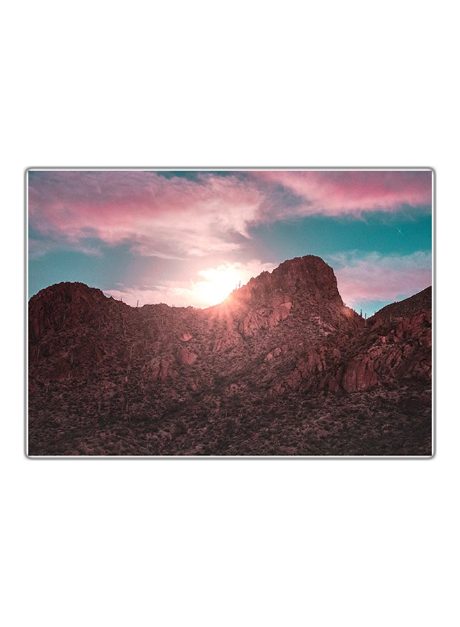 Fast Print Decorative Printed Tableau Painting Multicolour 14.8x10.5cm