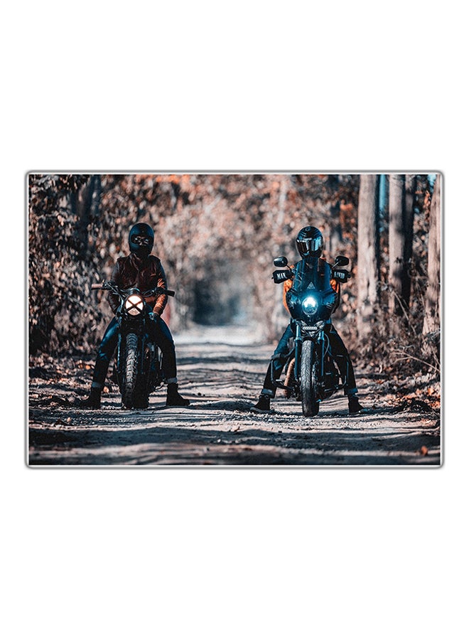 Fast Print Decorative Printed Tableau Multicolour 14.8x10.5cm