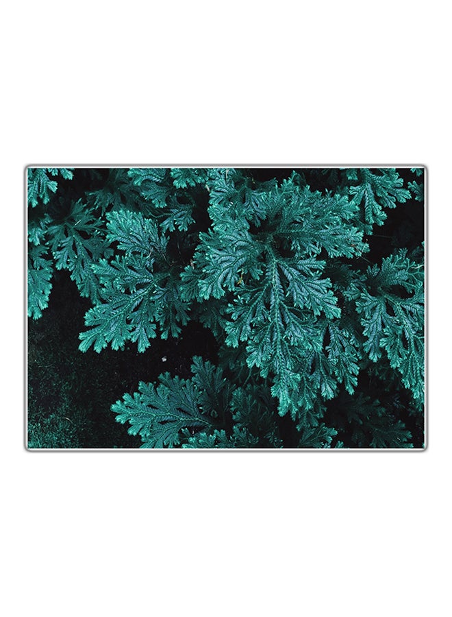 لوحة فنية مطبوعة للزينة أسود/أخضر 14.8x10.5سم