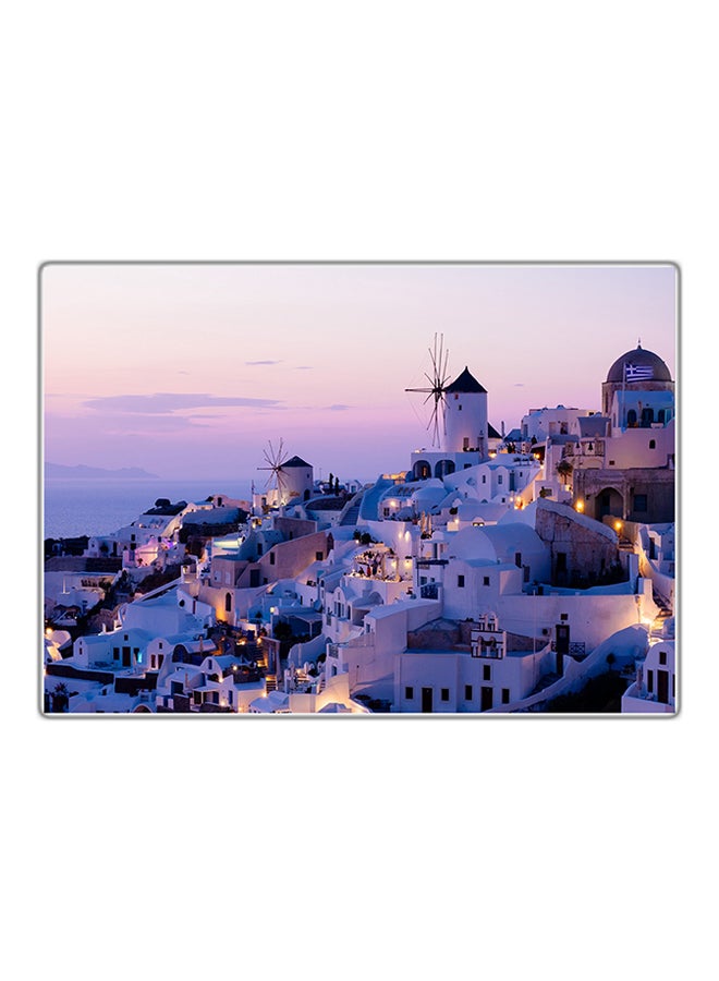 Decorative Printed Tableau Multicolour 14.8x10.5cm