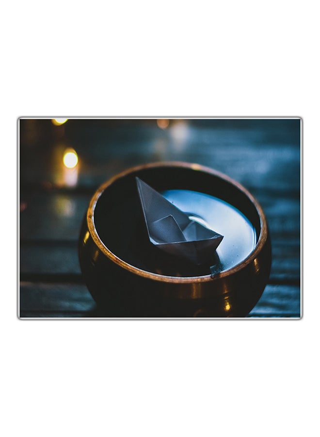 لوحة فنية مطبوعة للزينة متعدد الألوان 14.8x10.5سم