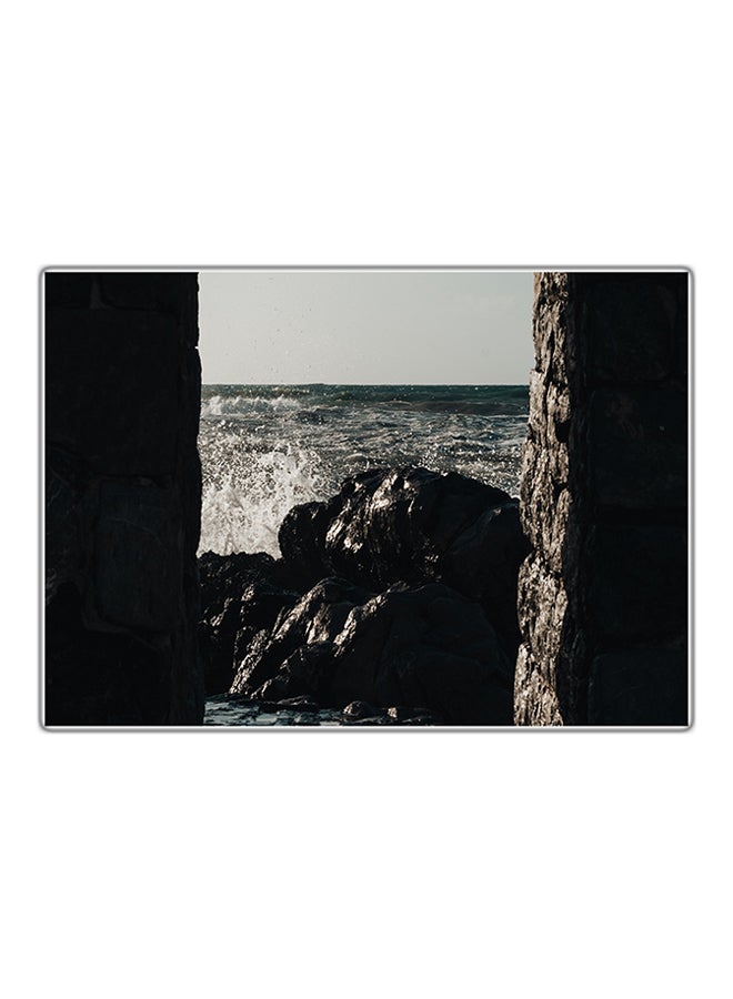 فاست برينت لوحة فنية مطبوعة للزينة متعدد الألوان 14.8x10.5سم