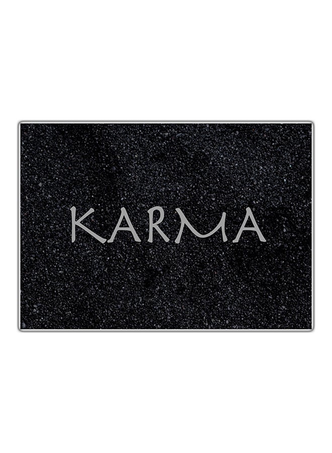 Fast Print Decorative Printed Tableau White/Black 14.8x10.5cm