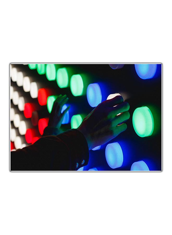 Fast Print Decorative Printed Tableau Multicolour 14.8x10.5cm