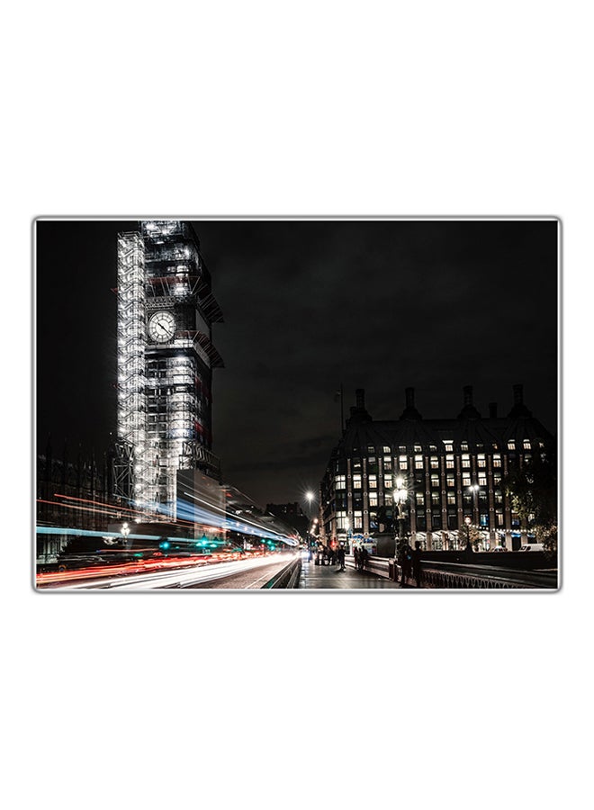 لوحة فنية مطبوعة للزينة متعدد الألوان 14.8x10.5سم