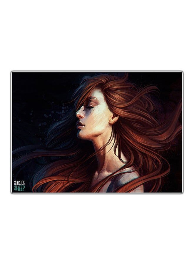 Fast Print Decorative Printed Tableau Multicolour 14.8x10.5cm