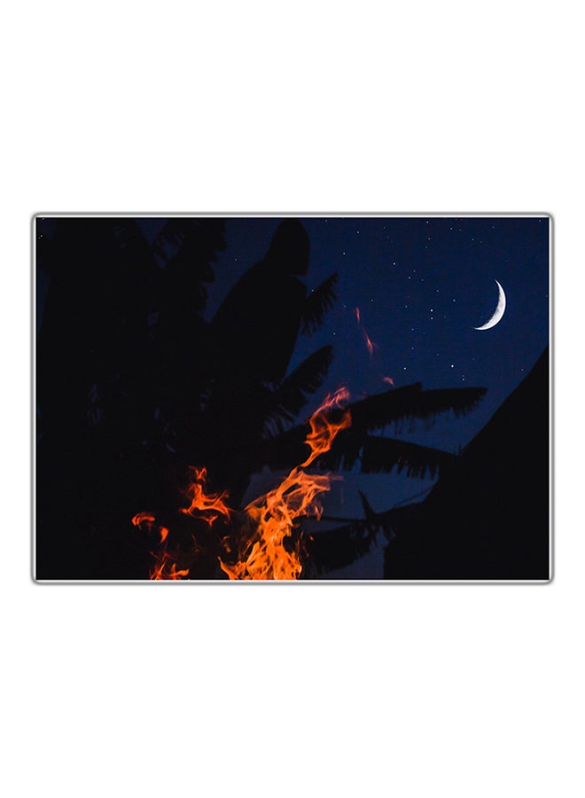 Fast Print Decorative Printed Tableau Painting Multicolour 14.8x10.5cm