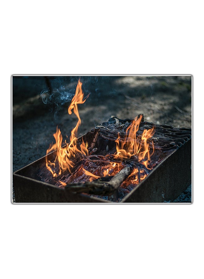 Fast Print Decorative Printed Tableau Painting Multicolour 14.8x10.5cm