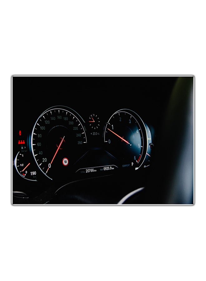 Fast Print Decorative Printed Tableau Multicolour 14.8x10.5cm