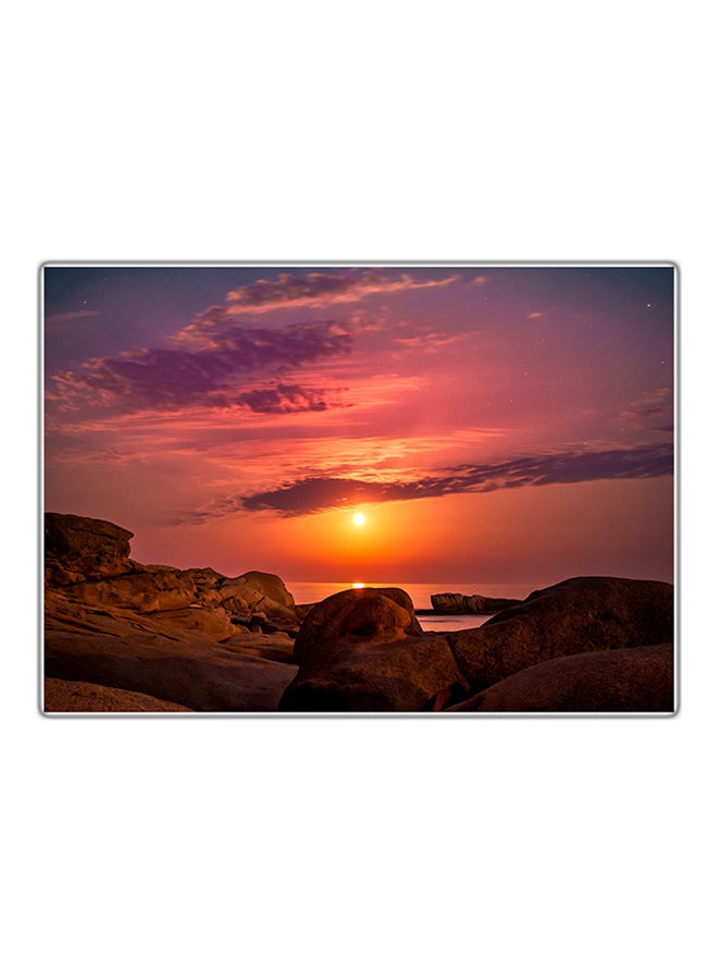 Fast Print Decorative Printed Tableau Multicolour 14.8x10.5cm