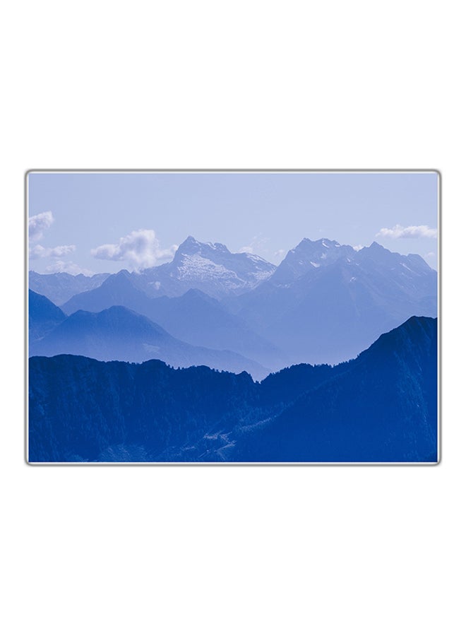 Fast Print Decorative Printed Tableau Blue 14.8x10.5cm