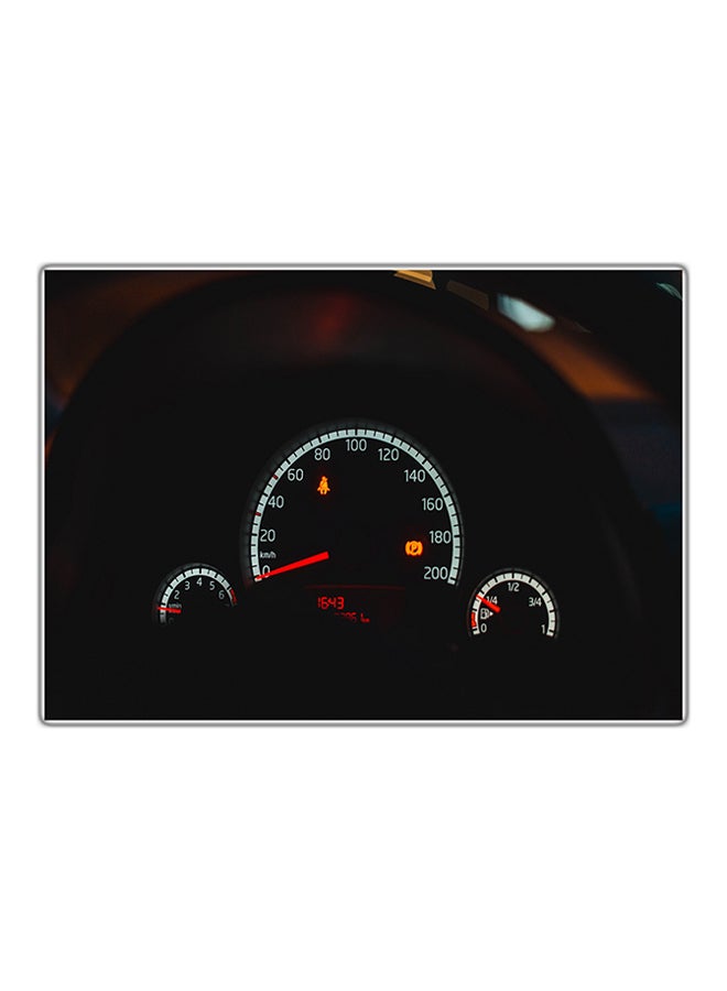 Fast Print Decorative Printed Tableau Painting Multicolour 14.8x10.5cm