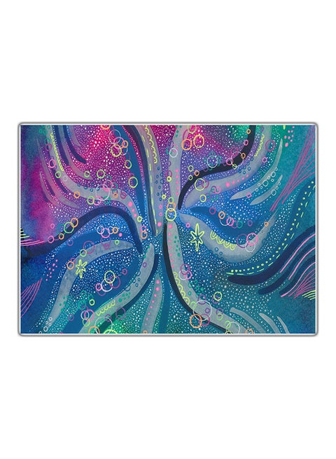 Printed Tableau Painting Multicolour 14.8x10.5cm
