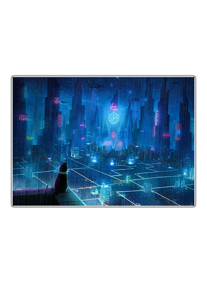 Fast Print Decorative Printed Tableau Multicolour 14.8x10.5cm