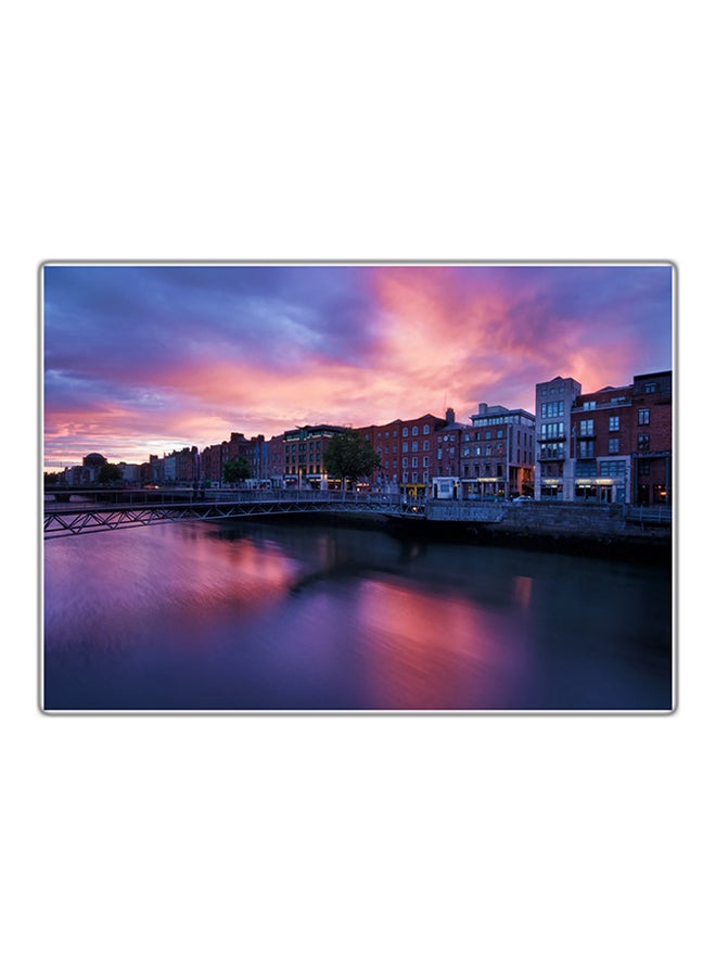 Fast Print Decorative Printed Tableau Painting Multicolour 14.8x10.5cm