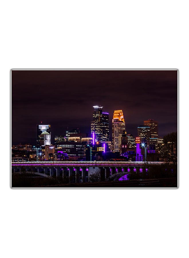 Decorative Printed Tableau Multicolor 14.8x10.5cm