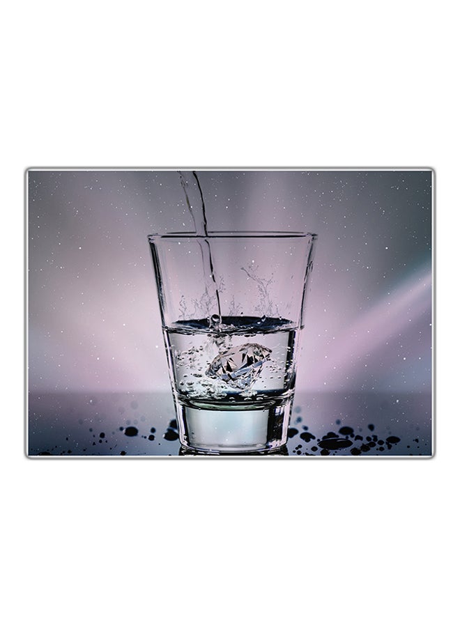Decorative Printed Tableau Multicolour 14.8x10.5cm