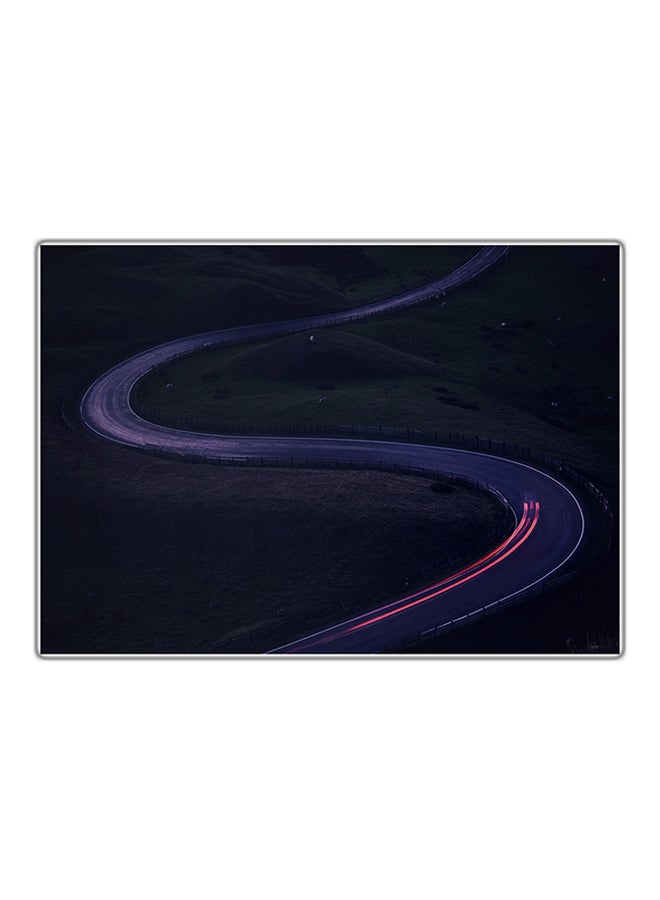 لوحة فنية مطبوعة للزينة متعدد الألوان 14.8x10.5سم