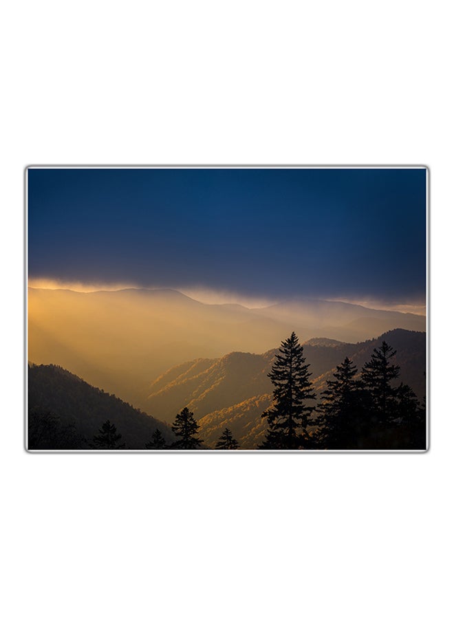 لوحة فنية مطبوعة للزينة متعدد الألوان 14.8x10.5سم