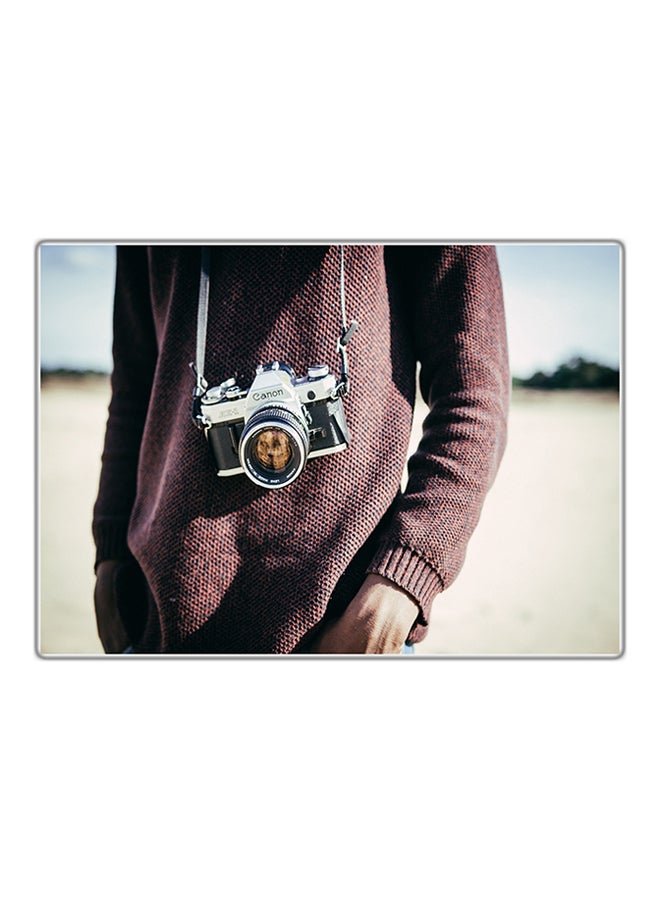 Decorative Printed Tableau Painting Multicolour 29.7x21cm