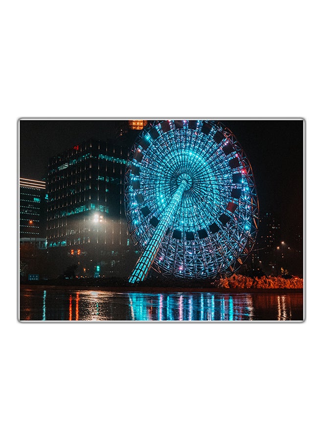 Fast Print Decorative Printed Tableau Painting Multicolour 21x14.8cm