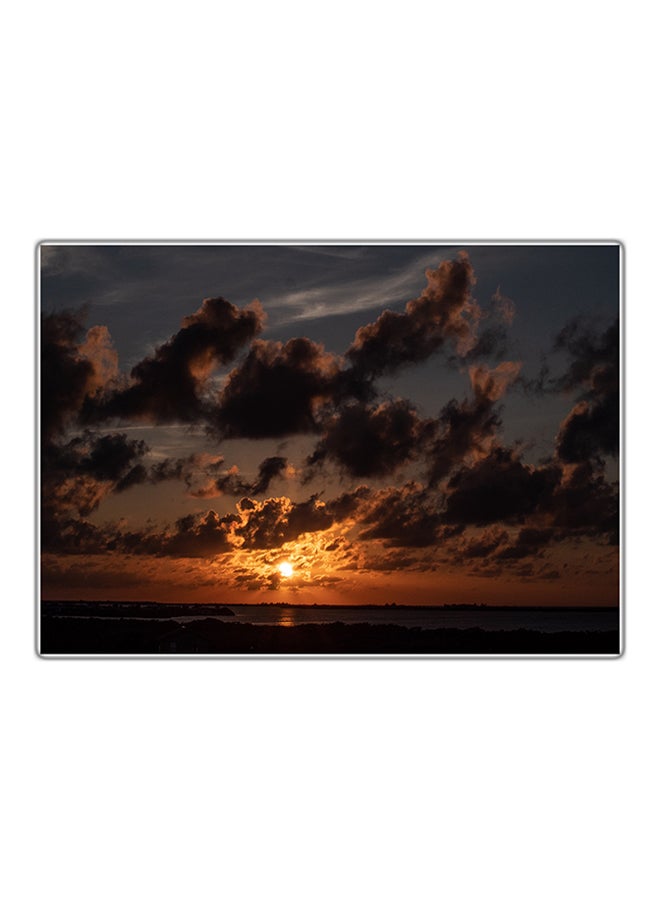 Fast Print Decorative Printed Tableau Painting Multicolour 21x14.8cm