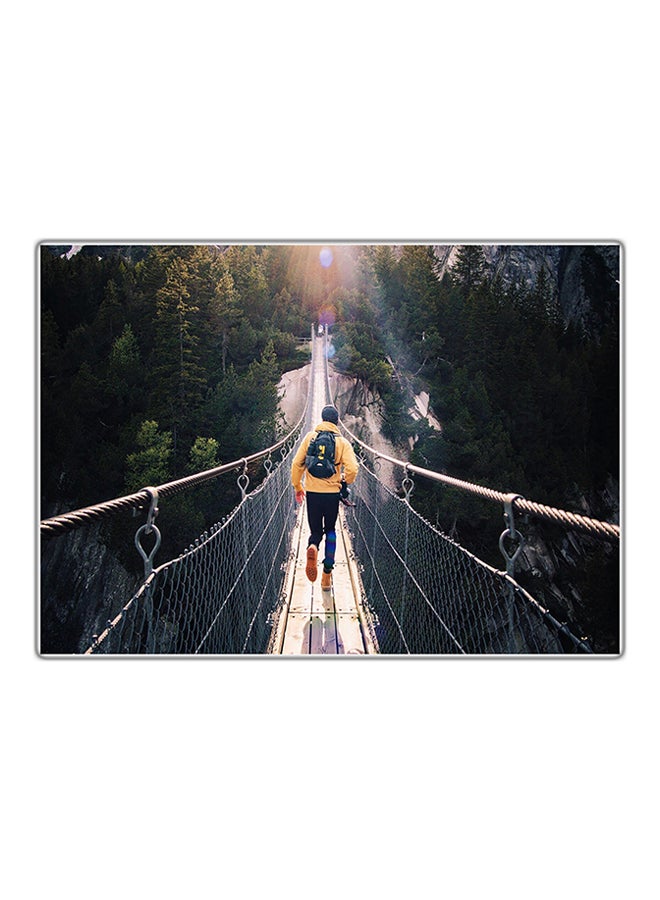 لوحة فنية مطبوعة للزينة متعدد الألوان 21x14.8سم