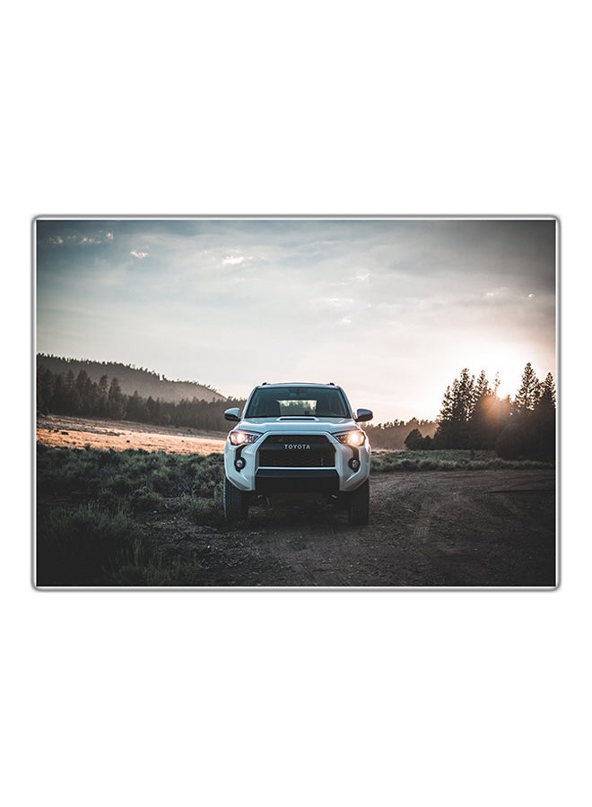 Fast Print Decorative Printed Tableau Painting Multicolor 21x14.8cm