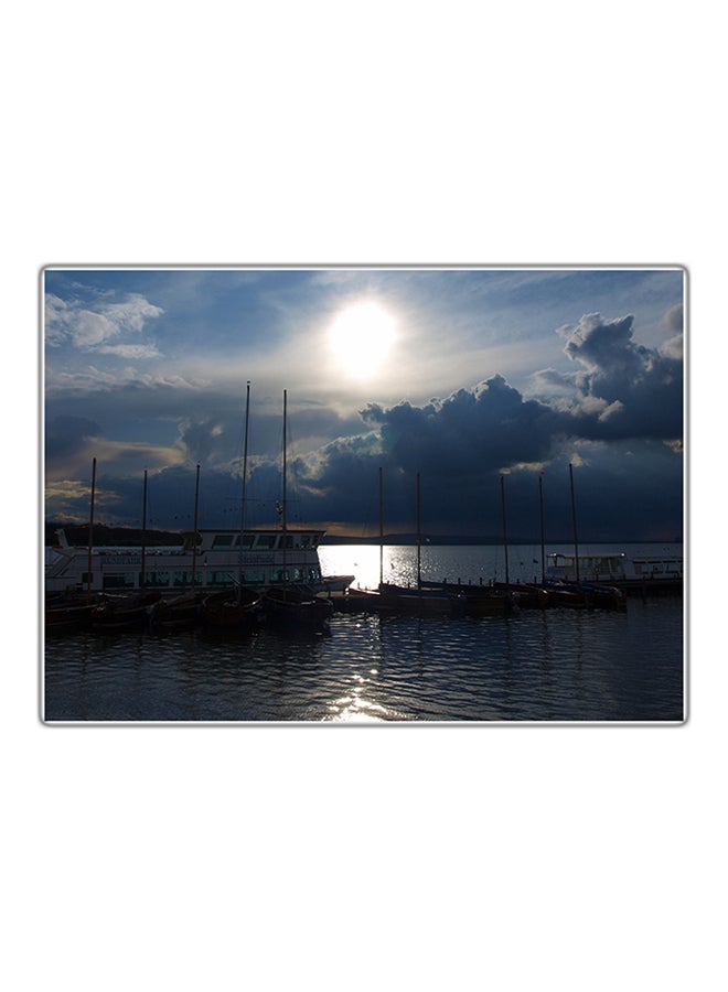 فاست برينت لوحة فنية مطبوعة للزينة متعدد الألوان 21x14.8سم