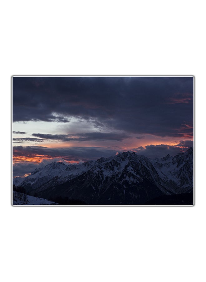 لوحة فنية مطبوعة للزينة متعدد الألوان