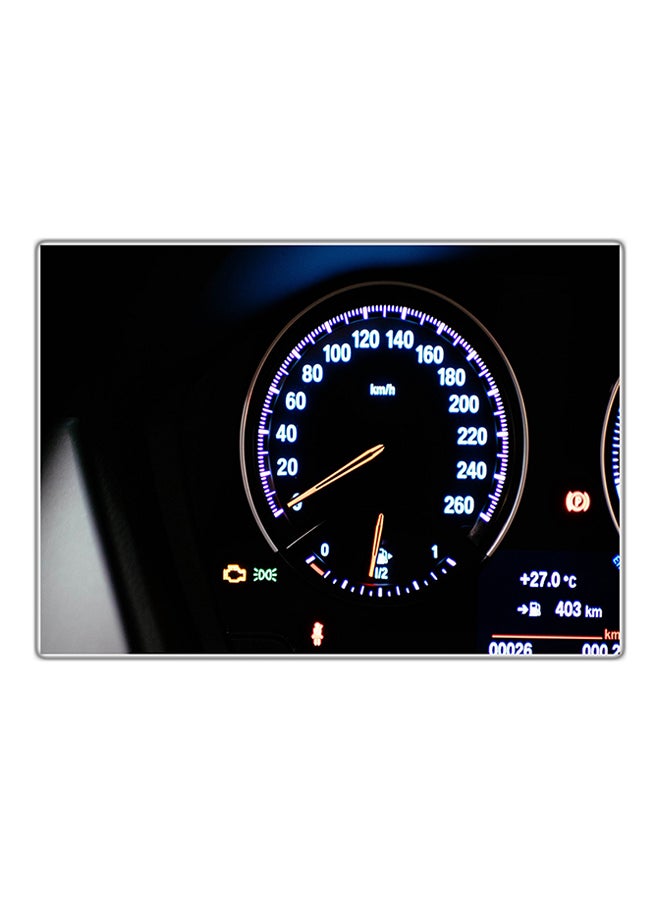 لوحة فنية مطبوعة للزينة متعدد الألوان 21x14.8سم