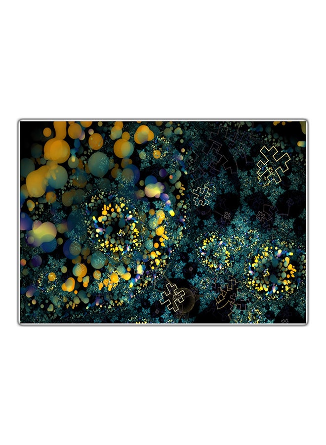 Decorative Printed Tableau Painting Multicolour 21x14.8cm