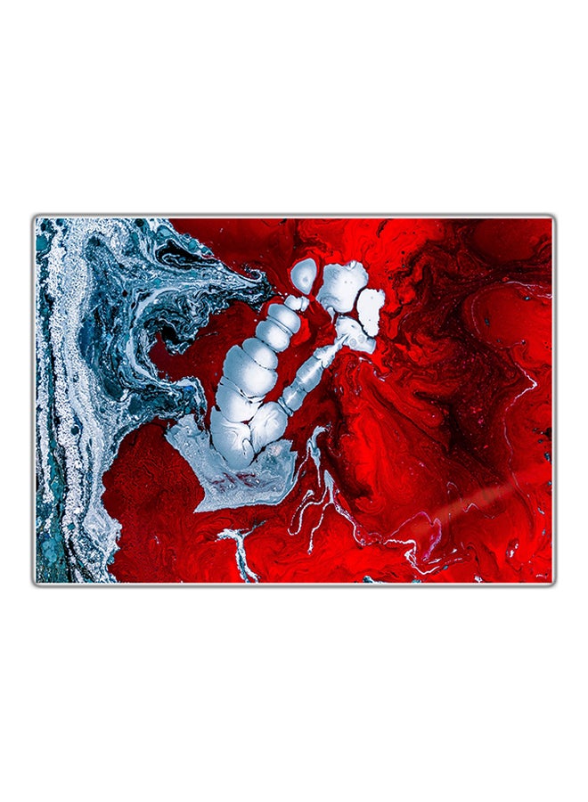 لوحة فنية مطبوعة للزينة متعدد الألوان 21x14.8سم