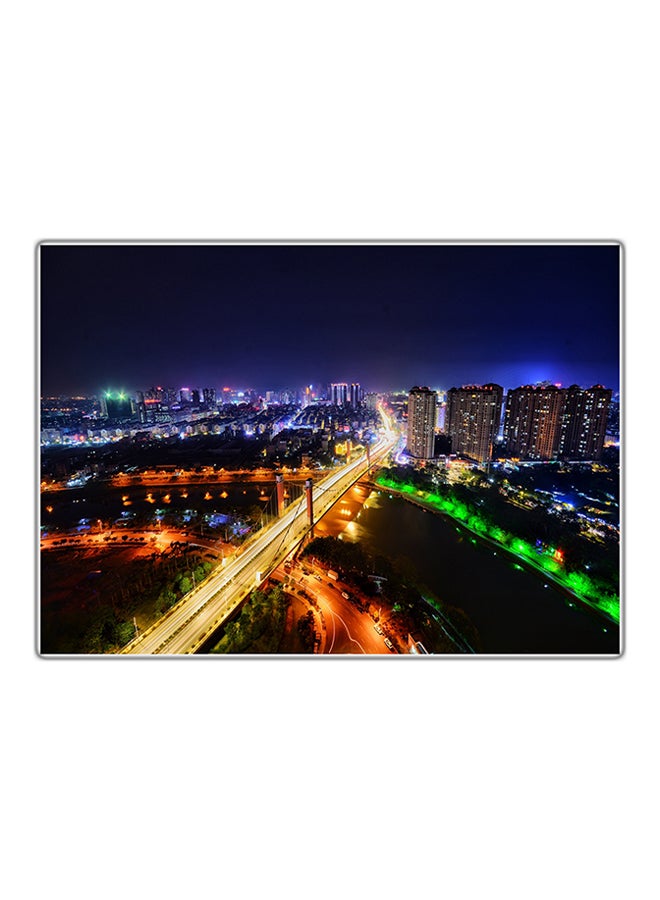 Fast Print Decorative Printed Tableau Painting Multicolour 21x14.8cm