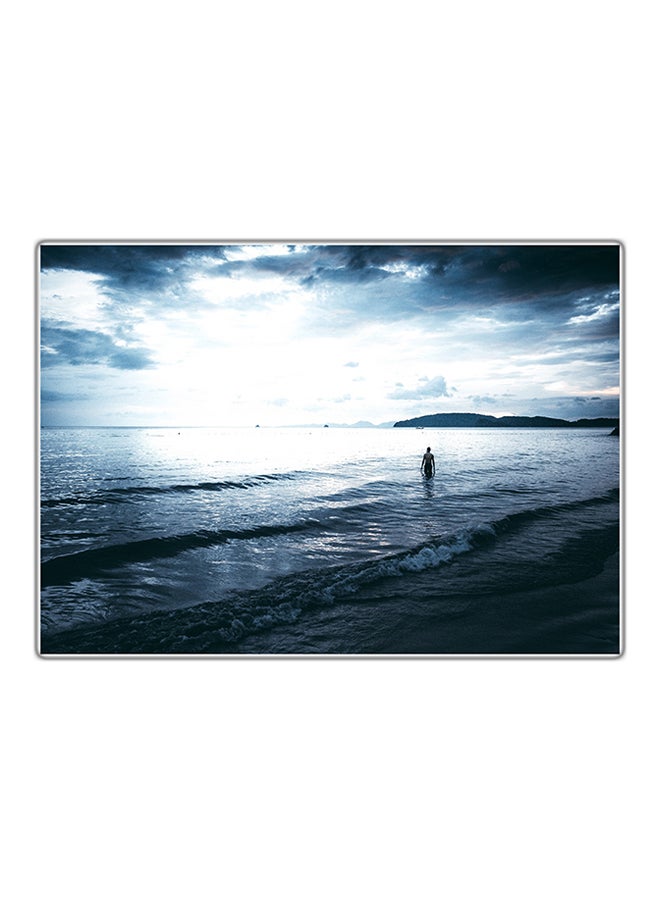 Fast Print Decorative Printed Tableau Painting Multicolour 21x14.8cm