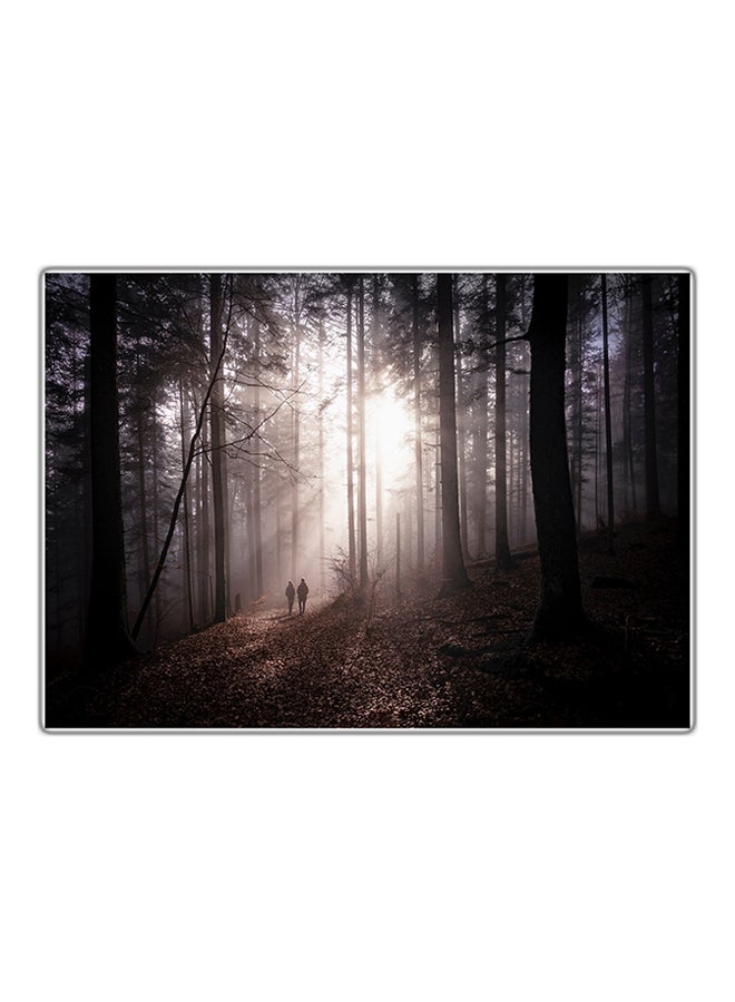 لوحة فنية مطبوعة للزينة متعدد الألوان 21x14.8سم