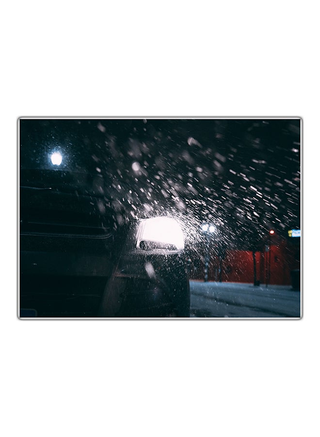 لوحة فنية مطبوعة للزينة متعدد الألوان 21x14.8سم