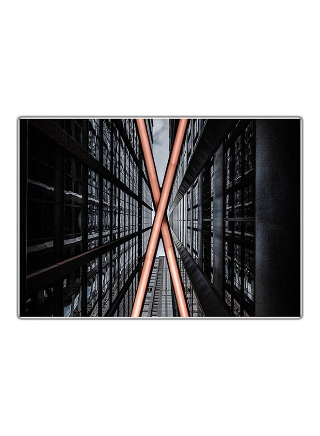 لوحة فنية مطبوعة للزينة متعدد الألوان 21x14.8سم