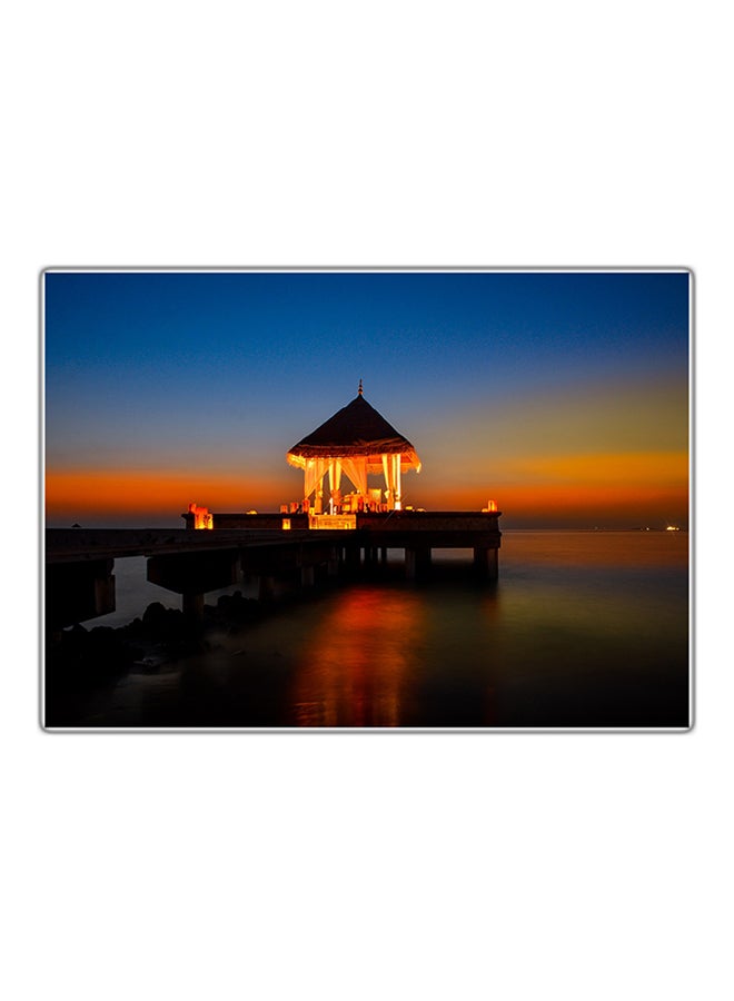 فاست برينت لوحة فنية مطبوعة للزينة متعدد الألوان 21x14.8سم