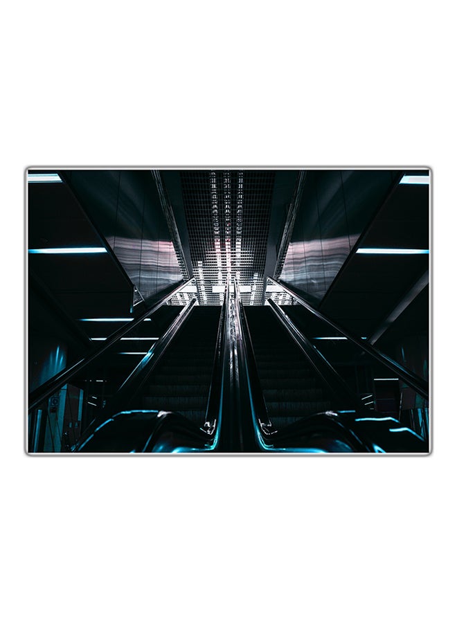 Decorative Printed Tableau Painting Multicolour 21x14.8cm