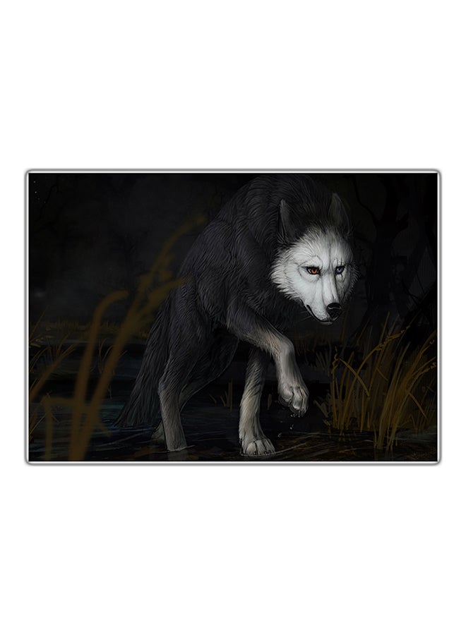 Decorative Printed Tableau Multicolour 21x14.8cm