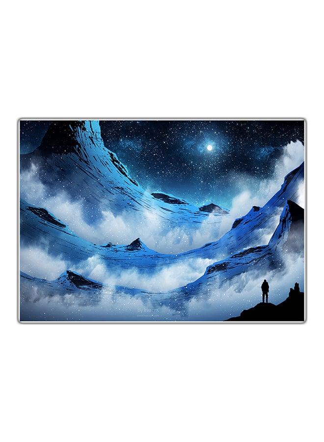 لوحة فنية مطبوعة للزينة متعدد الألوان 21x14.8سم