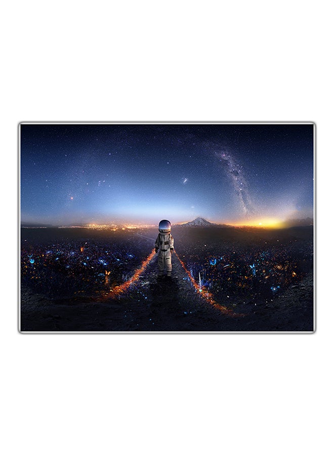 لوحة فنية مطبوعة للزينة متعدد الألوان 21x14.8سم