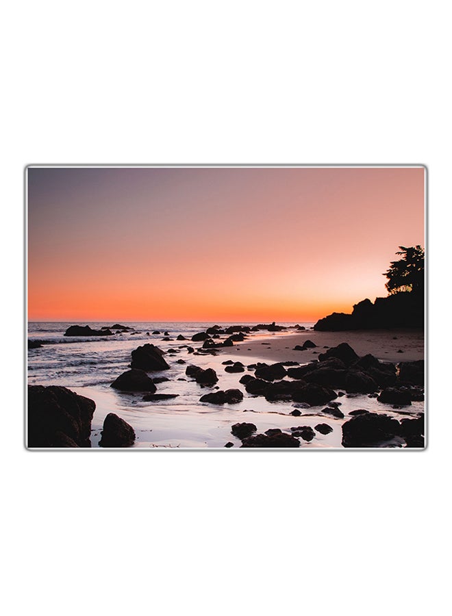 لوحة فنية مطبوعة للزينة متعدد الألوان 21x14.8سم