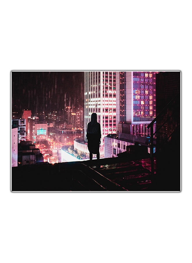 فاست برينت لوحة فنية مطبوعة للزينة متعدد الألوان 21x14.8سم